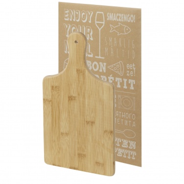 Logotrade advertising products photo of: Quimet bamboo cutting board