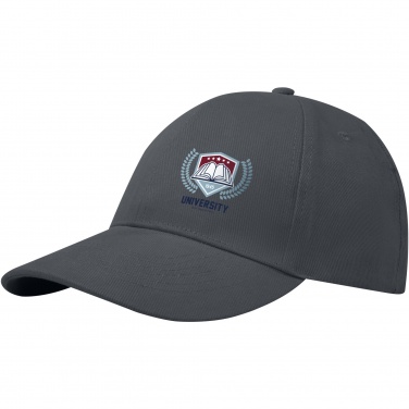 Logotrade promotional gift image of: Trona 6 panel GRS recycled cap