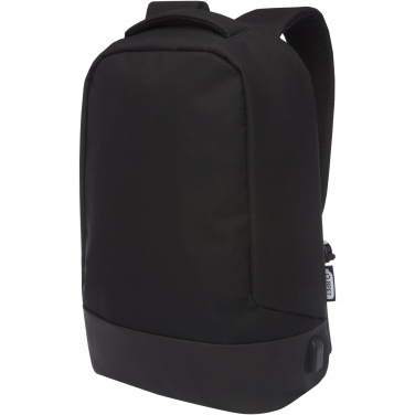 Logotrade promotional product picture of: Cover GRS RPET anti-theft backpack 18L