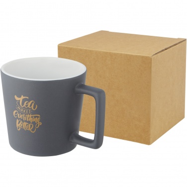 Logo trade promotional giveaway photo of: Cali 370 ml ceramic mug with matt finish