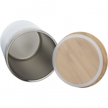 Logotrade advertising product picture of: Lagan 300 ml stainless steel tumbler with bamboo lid