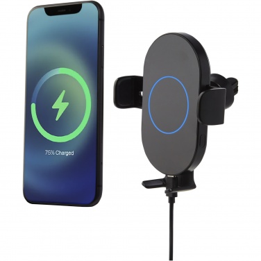 Logotrade advertising product picture of: Pilot 15W wireless automatic car charger 