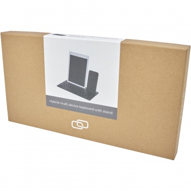 Logo trade advertising products picture of: Hybrid multi-device keyboard with stand