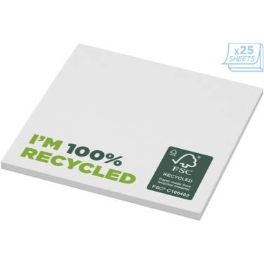 Logotrade promotional item picture of: Sticky-Mate® recycled sticky notes 75 x 75 mm
