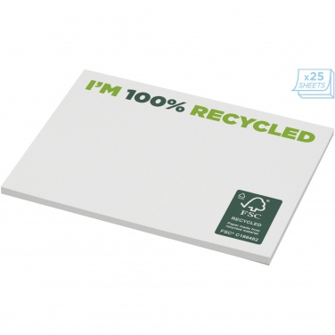 Logotrade promotional merchandise image of: Sticky-Mate® recycled sticky notes 100x75 mm