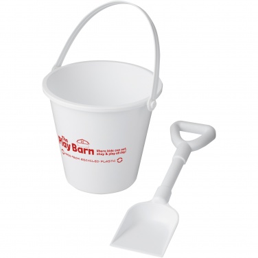 Logo trade promotional items image of: Tides recycled beach bucket and spade