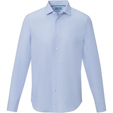Logo trade promotional items picture of: Cuprite long sleeve men's organic shirt