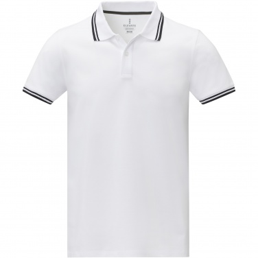 Logotrade promotional products photo of: Amarago short sleeve men's tipping polo