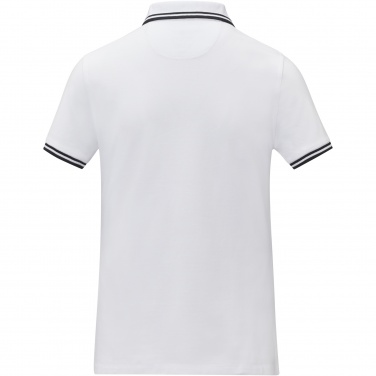Logotrade promotional item image of: Amarago short sleeve women's tipping polo