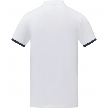 Logo trade corporate gifts image of: Morgan short sleeve men's duotone polo