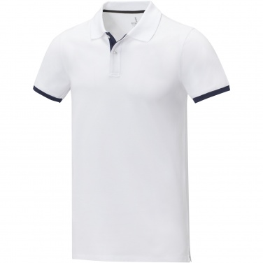 Logotrade promotional item picture of: Morgan short sleeve men's duotone polo