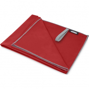 Logo trade advertising products image of: Pieter recycled PET ultra lightweight and quick dry towel 130 x 80 cm