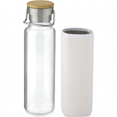 Logo trade promotional products image of: Thor 660 ml glass bottle with neoprene sleeve