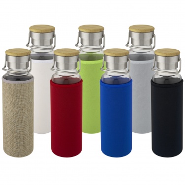 Logo trade advertising product photo of: Thor 660 ml glass bottle with neoprene sleeve