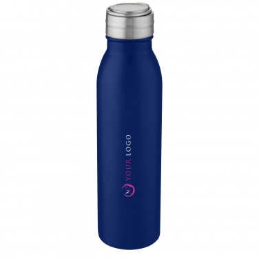Logotrade promotional giveaway image of: Harper 700 ml stainless steel water bottle with metal loop