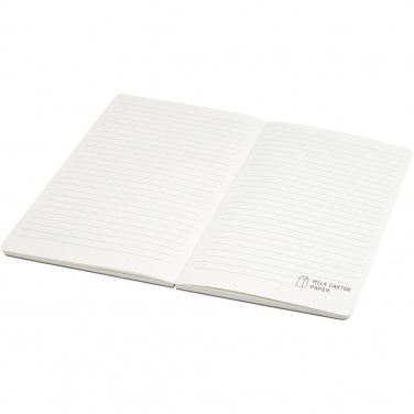 Logo trade corporate gift photo of: Dairy Dream A5 size reference recycled milk cartons spineless notebook