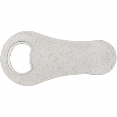 Logo trade promotional giveaways image of: Schyn wheat straw bottle opener