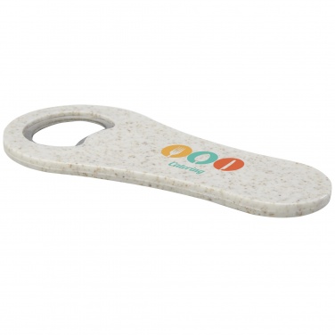 Logo trade promotional items image of: Schyn wheat straw bottle opener