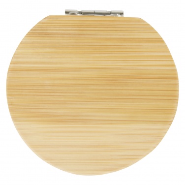 Logotrade advertising product picture of: Afrodit bamboo pocket mirror