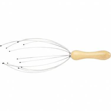 Logotrade corporate gift picture of: Hator bamboo head massager