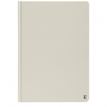 Logo trade promotional products picture of: Karst® A5 stone paper hardcover notebook - lined
