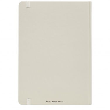 Logotrade promotional merchandise image of: Karst® A5 stone paper hardcover notebook - lined