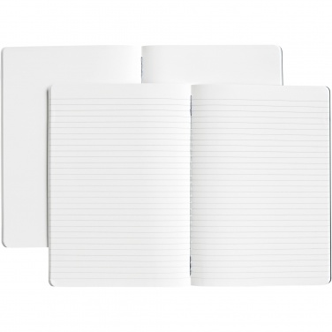 Logo trade promotional merchandise picture of: Karst® A5 stone paper journal twin pack