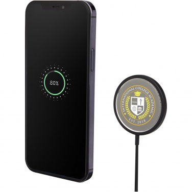 Logotrade promotional item image of: Magclick 15W aluminium wireless charger