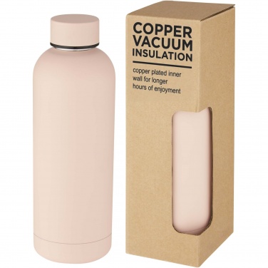 Logotrade business gift image of: Spring 500 ml copper vacuum insulated bottle