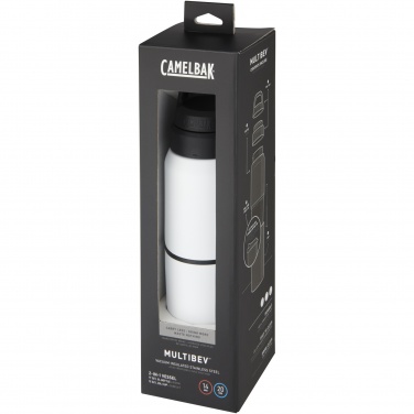 Logo trade promotional merchandise image of: CamelBak®  stainless steel 500 ml bottle and 350 ml cup