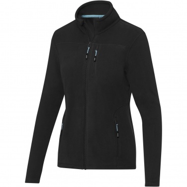 Logotrade corporate gift image of: Amber women's GRS recycled full zip fleece jacket