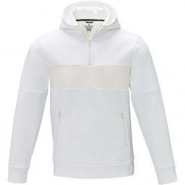 Logo trade promotional products picture of: Sayan men's half zip anorak hooded sweater