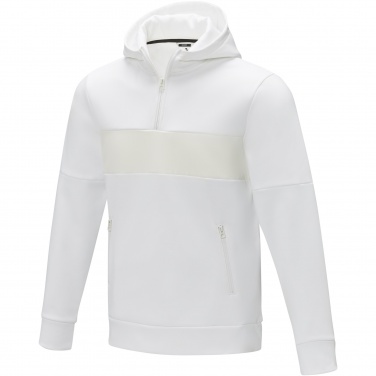 Logo trade advertising product photo of: Sayan men's half zip anorak hooded sweater