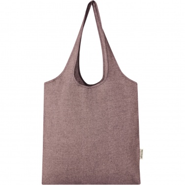 Logotrade corporate gift image of: Pheebs 150 g/m² recycled cotton trendy tote bag 7L