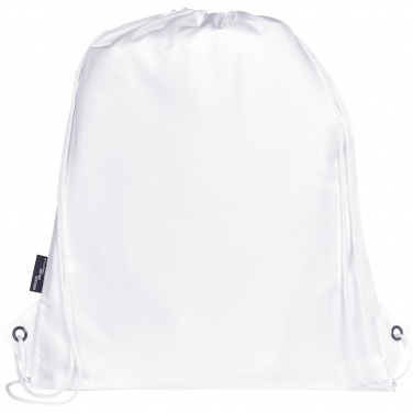 Logo trade promotional giveaway photo of: Adventure recycled insulated drawstring bag 9L