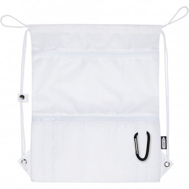 Logo trade promotional merchandise image of: Adventure recycled insulated drawstring bag 9L
