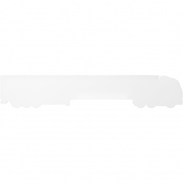 Logo trade corporate gift photo of: Tait 30cm lorry-shaped recycled plastic ruler