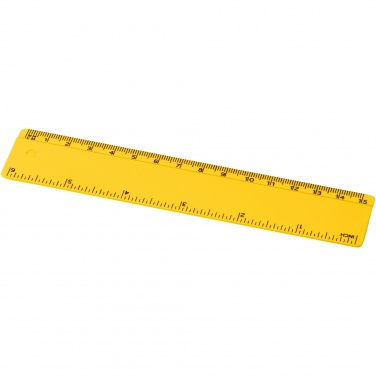 Logo trade promotional gift photo of: Refari 15 cm recycled plastic ruler