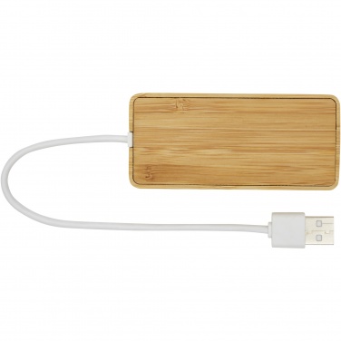 Logotrade advertising product image of: Tapas bamboo USB hub