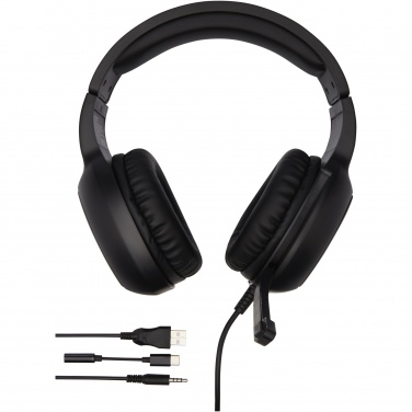 Logo trade corporate gifts image of: Gleam gaming headphones