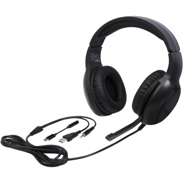 Logotrade promotional gift image of: Gleam gaming headphones