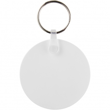 Logotrade promotional giveaways photo of: Tait circle-shaped recycled keychain