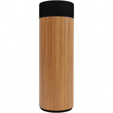 Logo trade promotional merchandise image of: SCX.design D11 500 ml bamboo smart bottle