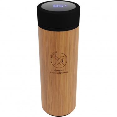 Logo trade corporate gift photo of: SCX.design D11 500 ml bamboo smart bottle