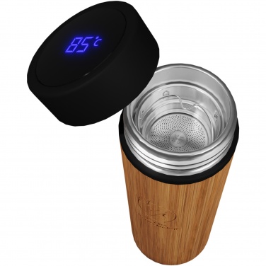 Logotrade promotional giveaway picture of: SCX.design D11 500 ml bamboo smart bottle