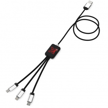 Logo trade corporate gifts picture of: SCX.design C17 easy to use light-up cable