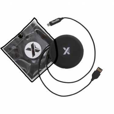 Logo trade advertising products picture of: SCX.design C18 3-in-1 travel light-up cable