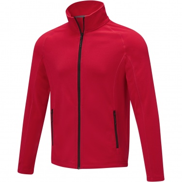 Logo trade promotional items image of: Zelus men's fleece jacket
