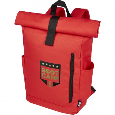 Logotrade promotional item image of: Byron 15.6" GRS RPET roll-top backpack 18L