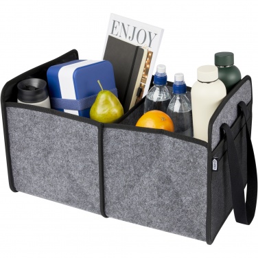 Logo trade promotional items image of: Felta GRS recycled felt foldable car organiser